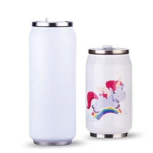 Termocup pentru sublimare metal "Coca Cola" (350 ml). Photo 3